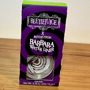Beetlejuice X Revolution Cosmetic Makeup Eyeliner Barbara Water Liner Sealed